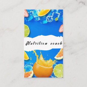 Carte De Visite Nutrition Thérapeute Santé et bien-être