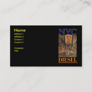 CARTE DE VISITE NYC DIESEL
