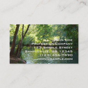 Carte De Visite Oak Creek I à Sedona Arizona Nature Photographie