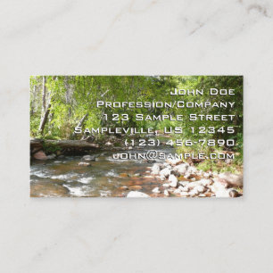 Carte De Visite Oak Creek II à Sedona Arizona Photographie nature