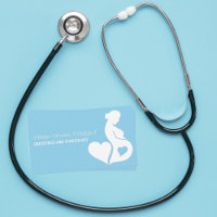 Obstétrique Gynécologie Maternité Garde Bébé Bleu