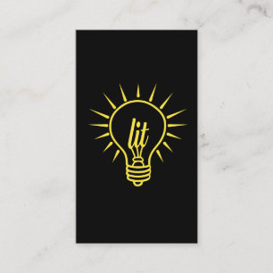 Carte De Visite Obtenez à Lit l'électricien drôle cadeau