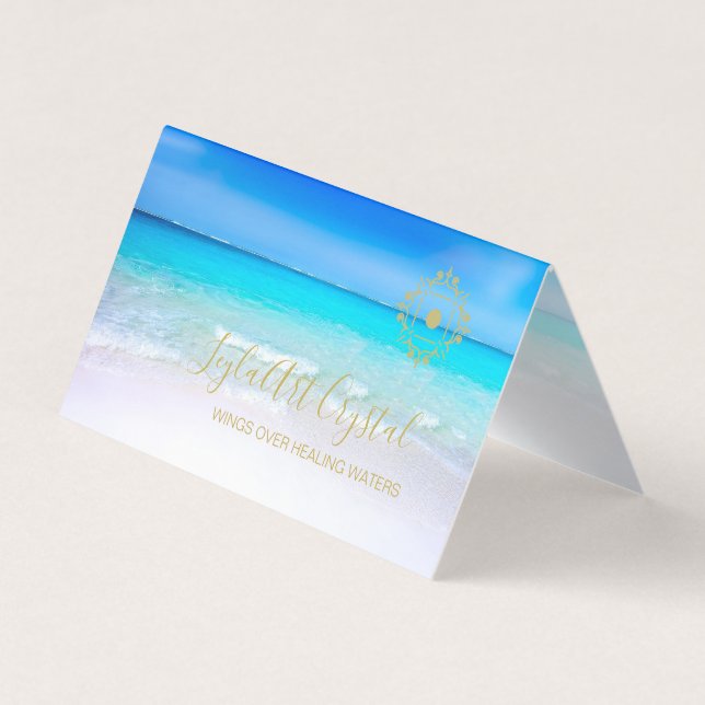 Carte De Visite Ocean Blue Professional (Devant)