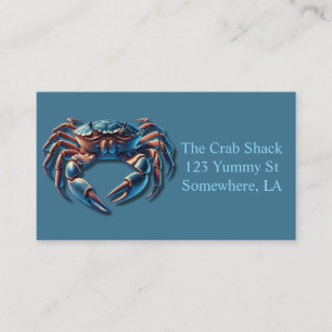 Carte De Visite Ocean King Crab Company