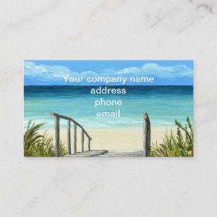 Carte De Visite Ocean Sea Beach 147