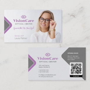 Carte De Visite Oculiste Centre optique