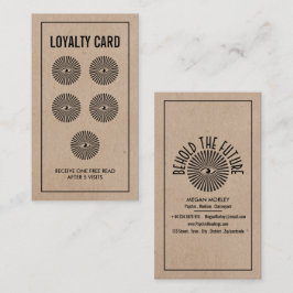 Carte De Visite OEil de la Providence, Lecture Psychique Loyauté