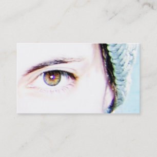 Carte De Visite oeil gauche