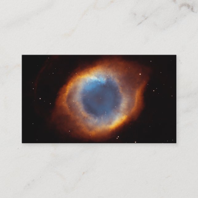 Carte De Visite "Oeil nébuleuse d'hélice de Dieu" (Devant)