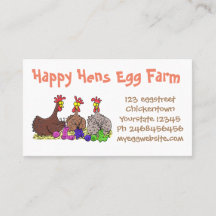 OEufs de dessin animé de poulets amusants à vendre