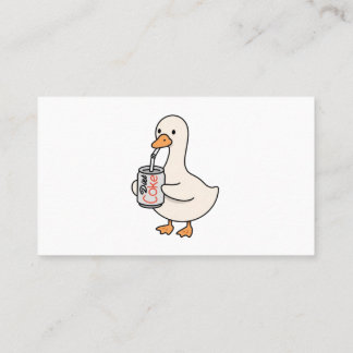 Carte De Visite Oie Pop