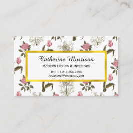 Carte De Visite Old English Garden Vintage