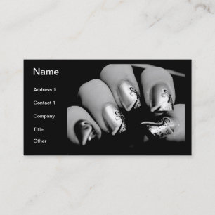 Carte De Visite Ongles de concepteur