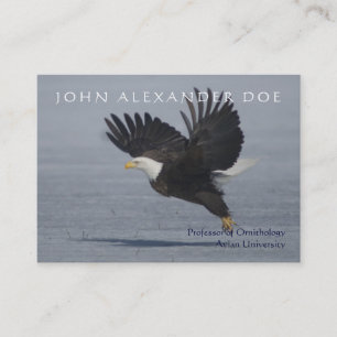 Carte De Visite Onithologist - professeur d'ornithologie -