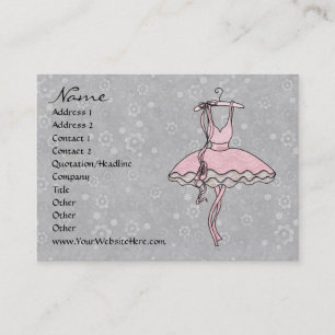 Carte De Visite Ont dégazé la ballerine