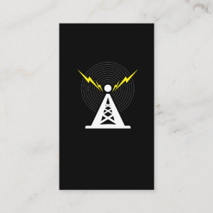 Carte De Visite Opérateur de radio Tower Antenna Ham