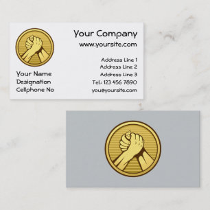 Carte De Visite Or pauvre