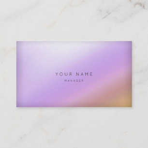 Carte De Visite Or pourpre de marbre VIP minimal blanc d'Ombre