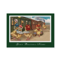 Carte de visite organique de ferme de poulet de