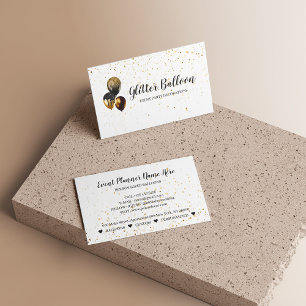 Carte De Visite Organisateur d'événement de décoration de fête ave