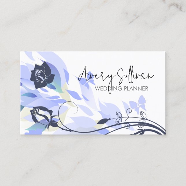 Carte De Visite Organisateur d'événements wedding planner (Devant)