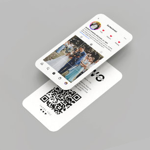 Carte De Visite Organisateur Mariage moderne Décor d'événement Ins