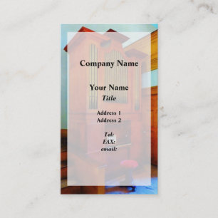 Carte De Visite Orgue d'église