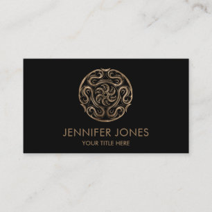 Carte De Visite Ornement de roue d'Hécate
