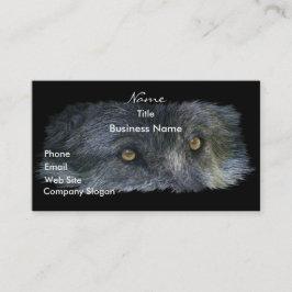 Carte de visite ou carte de profil WOLF EYES