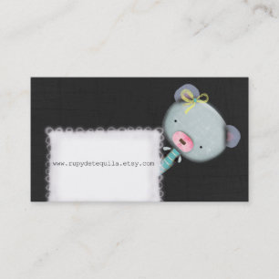 Carte De Visite Ours en peluche ART