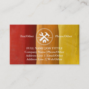 Carte De Visite Outil de charpentier pour constructeurs profession