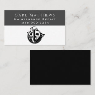Carte De Visite Outils Conception Handyman Maintenance Service de 
