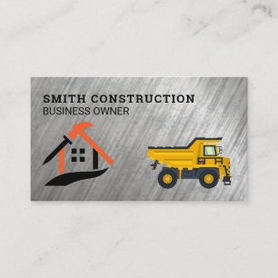 Carte De Visite Outils de construction Bulldozer Réparation de l
