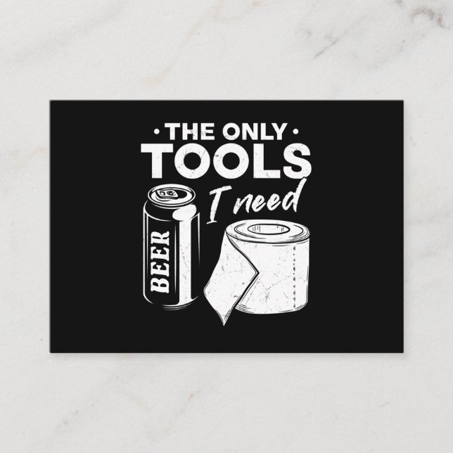 Carte De Visite Outils de papers (Devant)