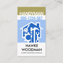 Outils de réparation de maison bleu élégant