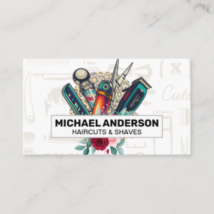 Carte De Visite Outils en barrette   Soins des cheveux
