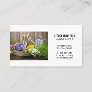 Carte De Visite Outils et fournitures de jardinage