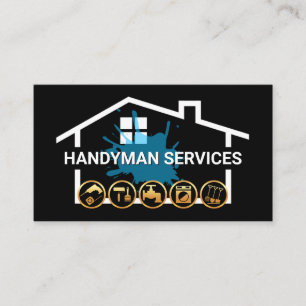 Carte De Visite Outils Handyman de structure