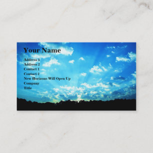 Carte De Visite Ouvrez les horizons