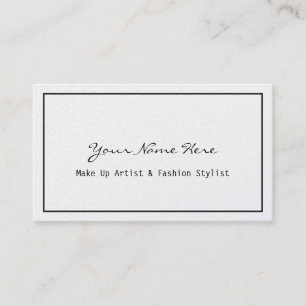 Carte De Visite Ouvrier et intuitif