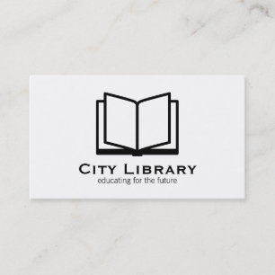 Carte De Visite Ouvrir le livre