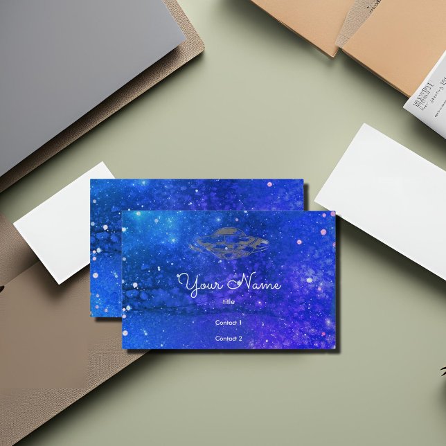 Carte De Visite OVNI dans la galaxie artistique no2 (Créateur téléchargé)