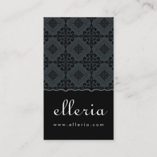 CARTE DE VISITE : : P3 dans un style très fleuri