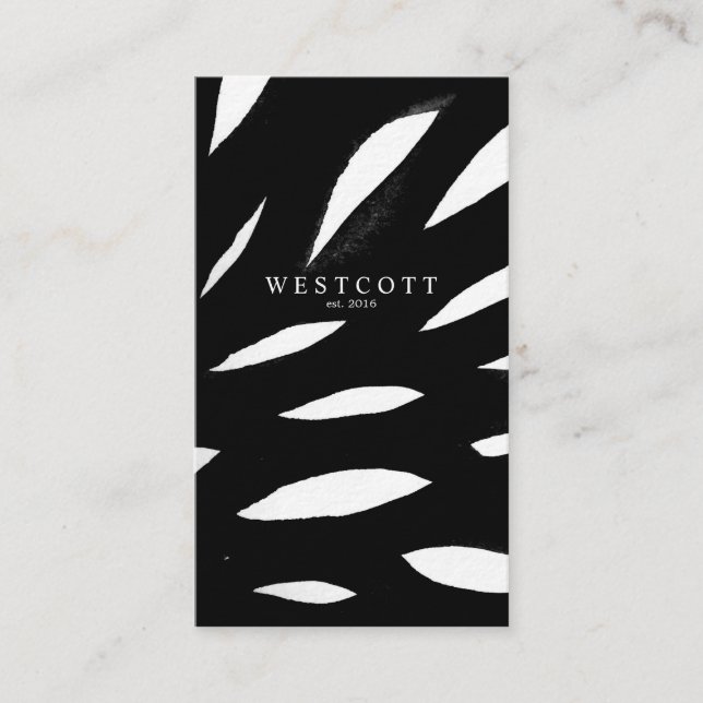 CARTE DE VISITE P L U M E (Devant)