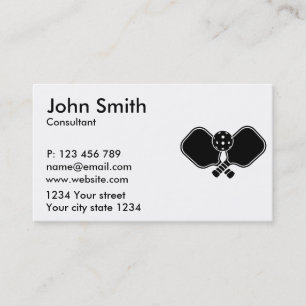 Carte De Visite Pagaie de basket