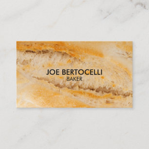 Carte De Visite Pain à boulanger personnalisable