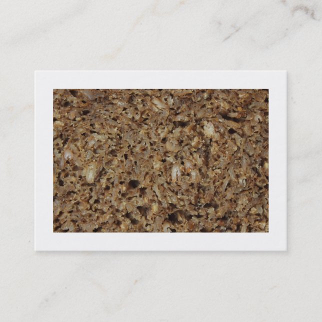 Carte De Visite Pain De Seigle/Pumpernickel (Bordé) (Devant)