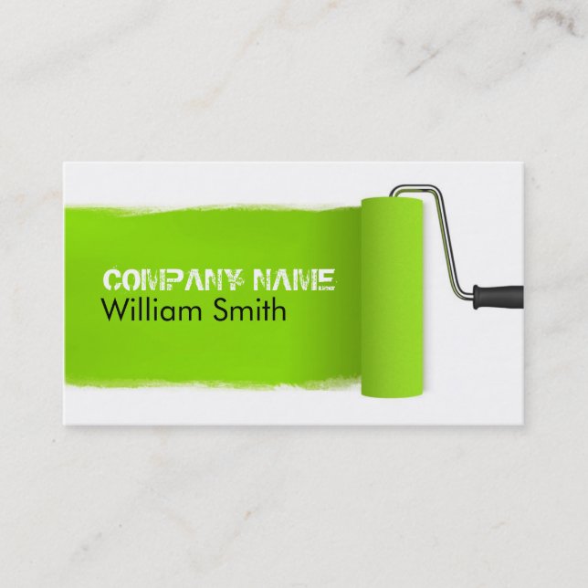 Carte De Visite Painter Business Card (Devant)
