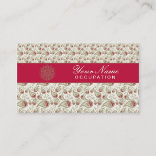 Carte De Visite PaisleyOfBliss