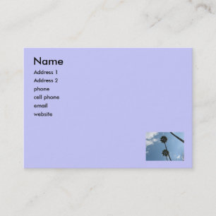 Carte De Visite palmiers
